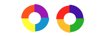 Combinar colores cuadrado